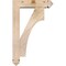 Ekena Millwork Westlake Arts and Crafts Smooth Bracket w/ Offset Brace, Douglas Fir, 5 1/2"W x 20"D x 32"H BKT0604X20X32WTL03SDF - alternate 4